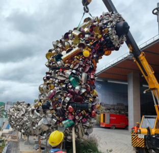 Flawless Relocation of Subodh Gupta's Artwork